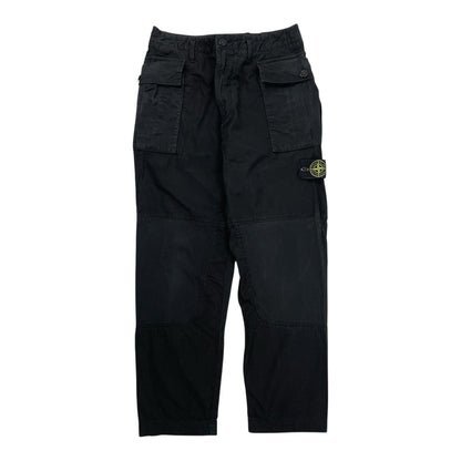 Stone Island Cargo Trousers, W30” | Stone island, Black