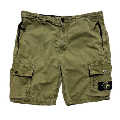 Stone Island Cargo Shorts | W36, Olive