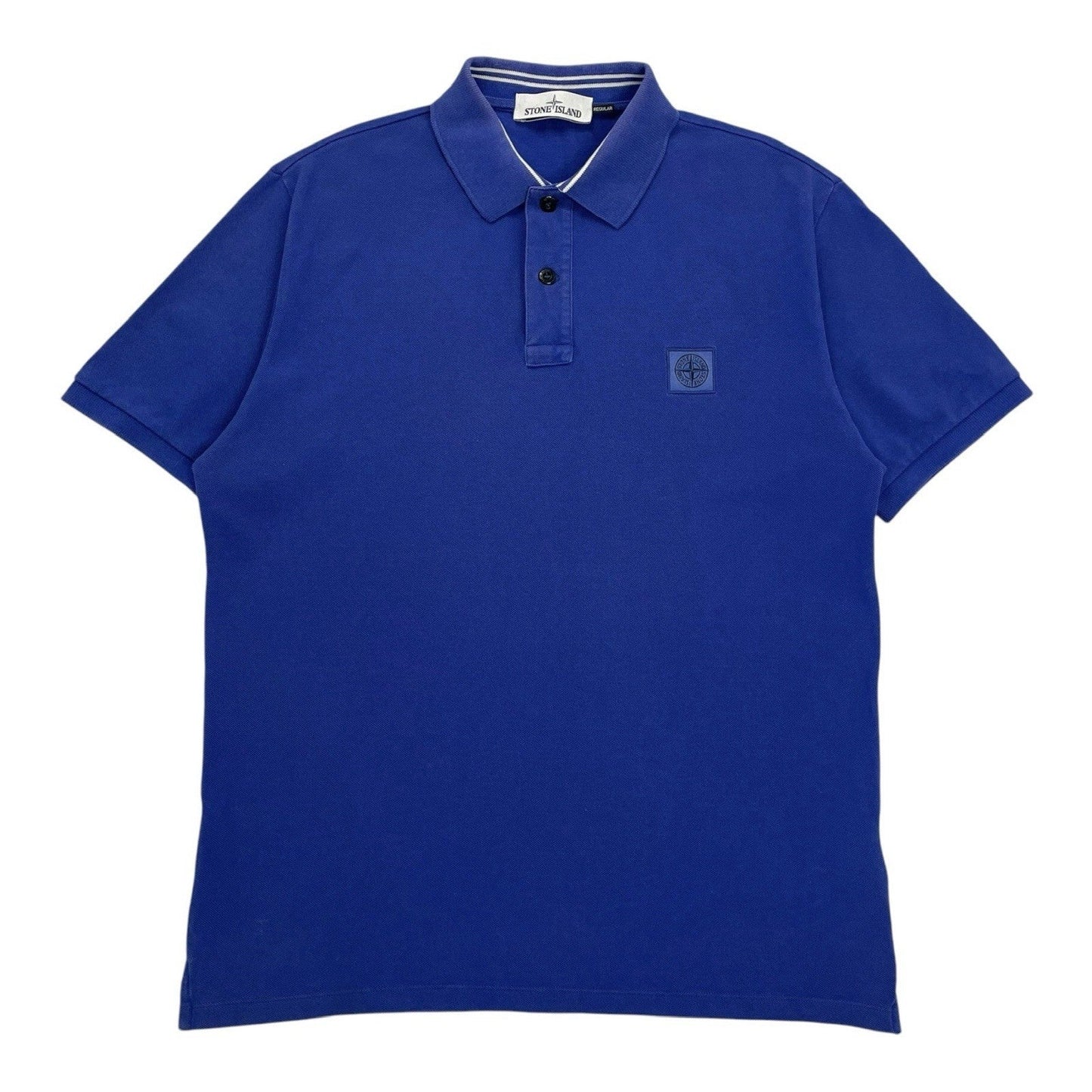 Stone Island Polo Shirt, Size Large | Stone island, Blue