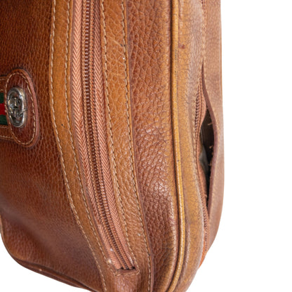 Vintage Gucci Leather Wash Bag