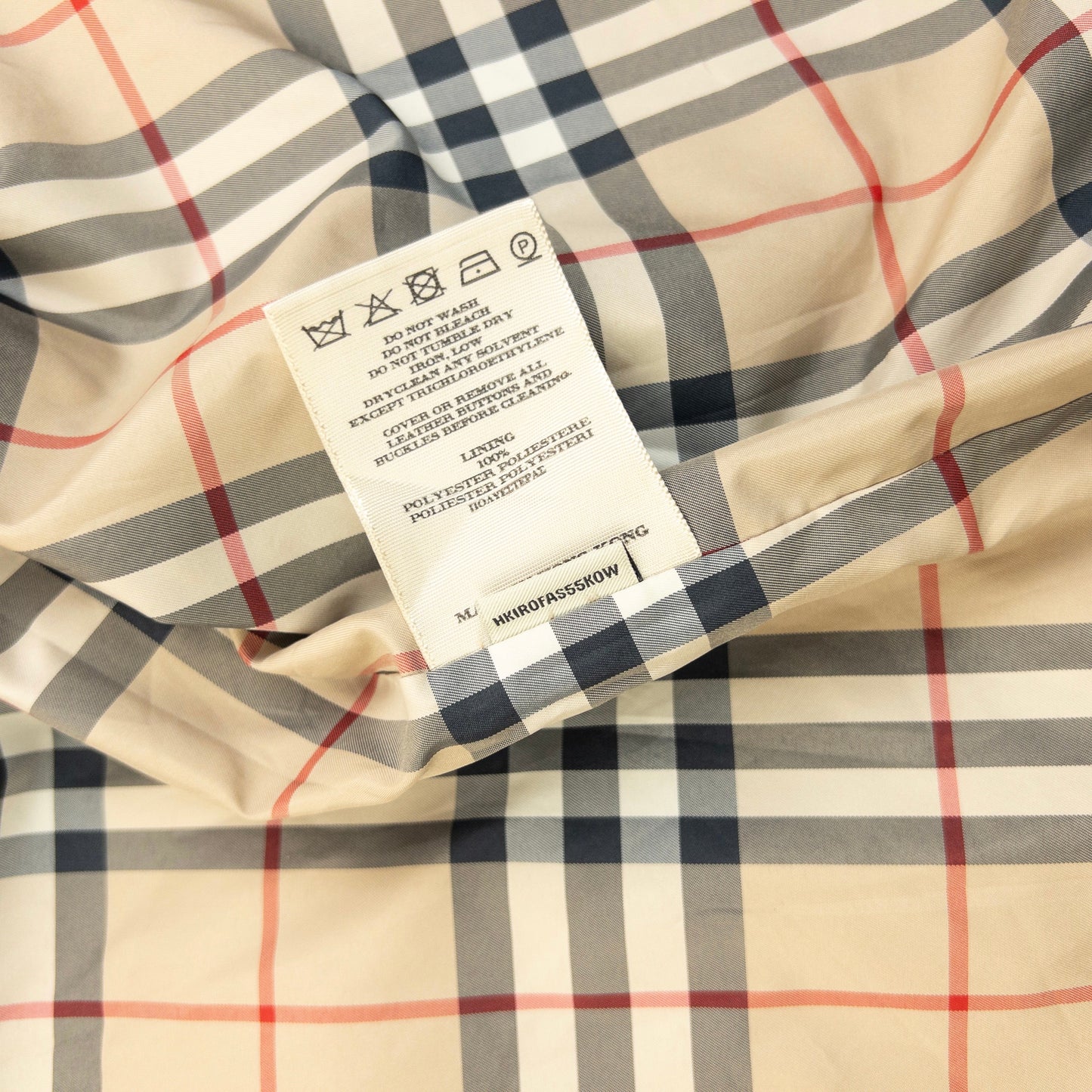 Vintage 2000s Burberry Nova Check Lined Jacket Size XL | XL, Cream