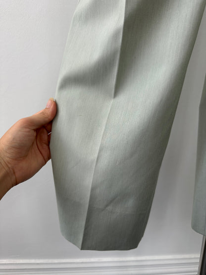 Italian Vintage 1990s High Waisted Pleated Trousers - W30