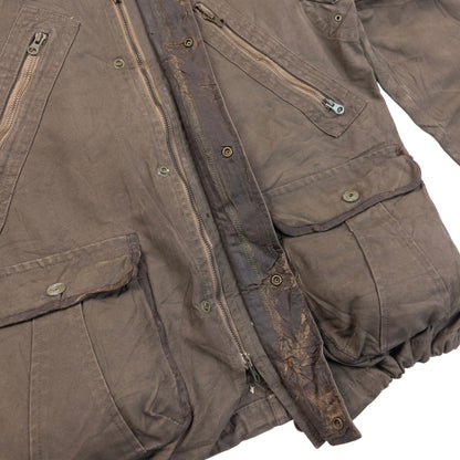 Vintage 2000s PPFM Zip Up Jacket Size M | Medium, Brown