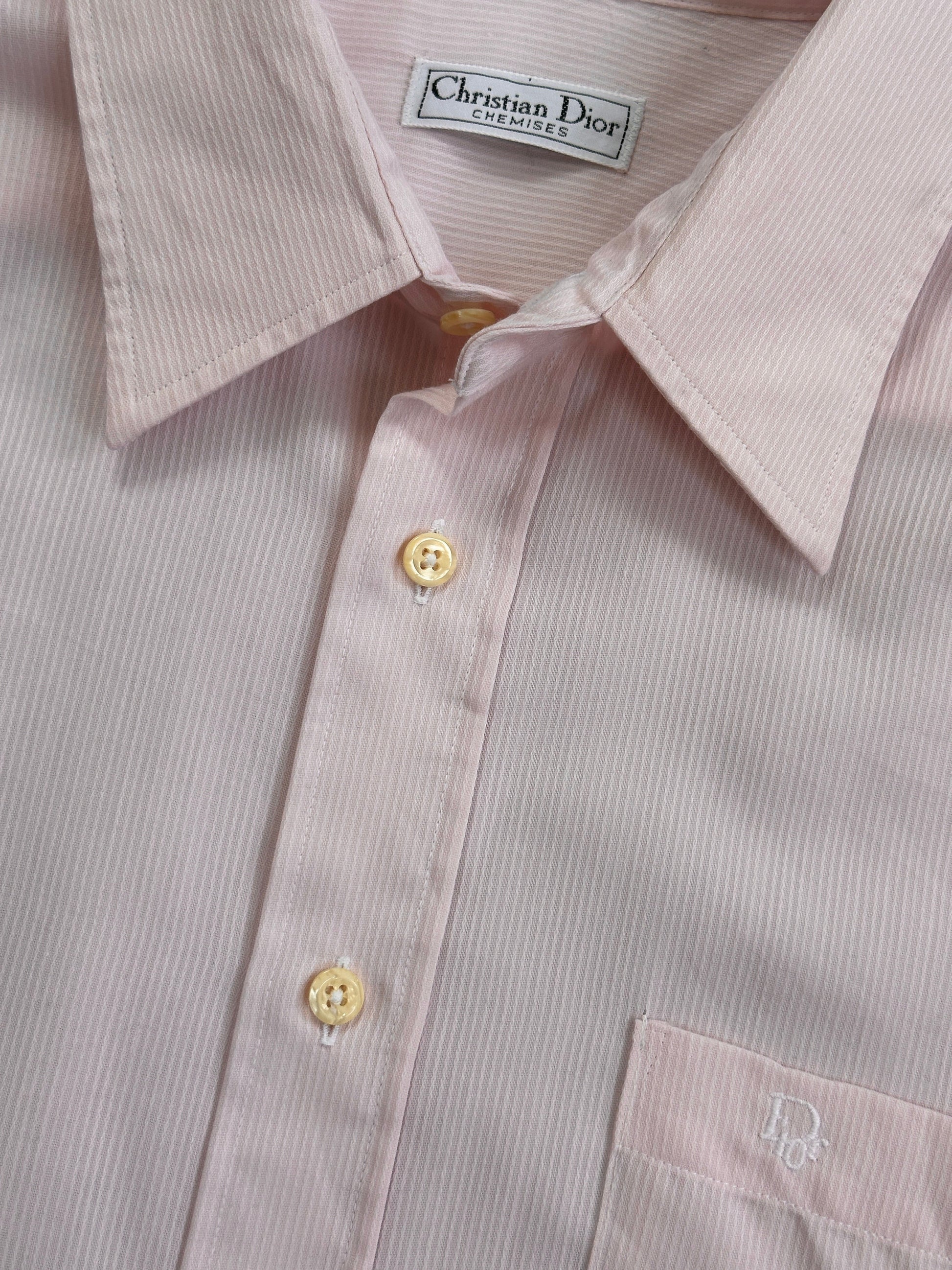 Christian Dior Chemises 1990s Logo Shirt - XL