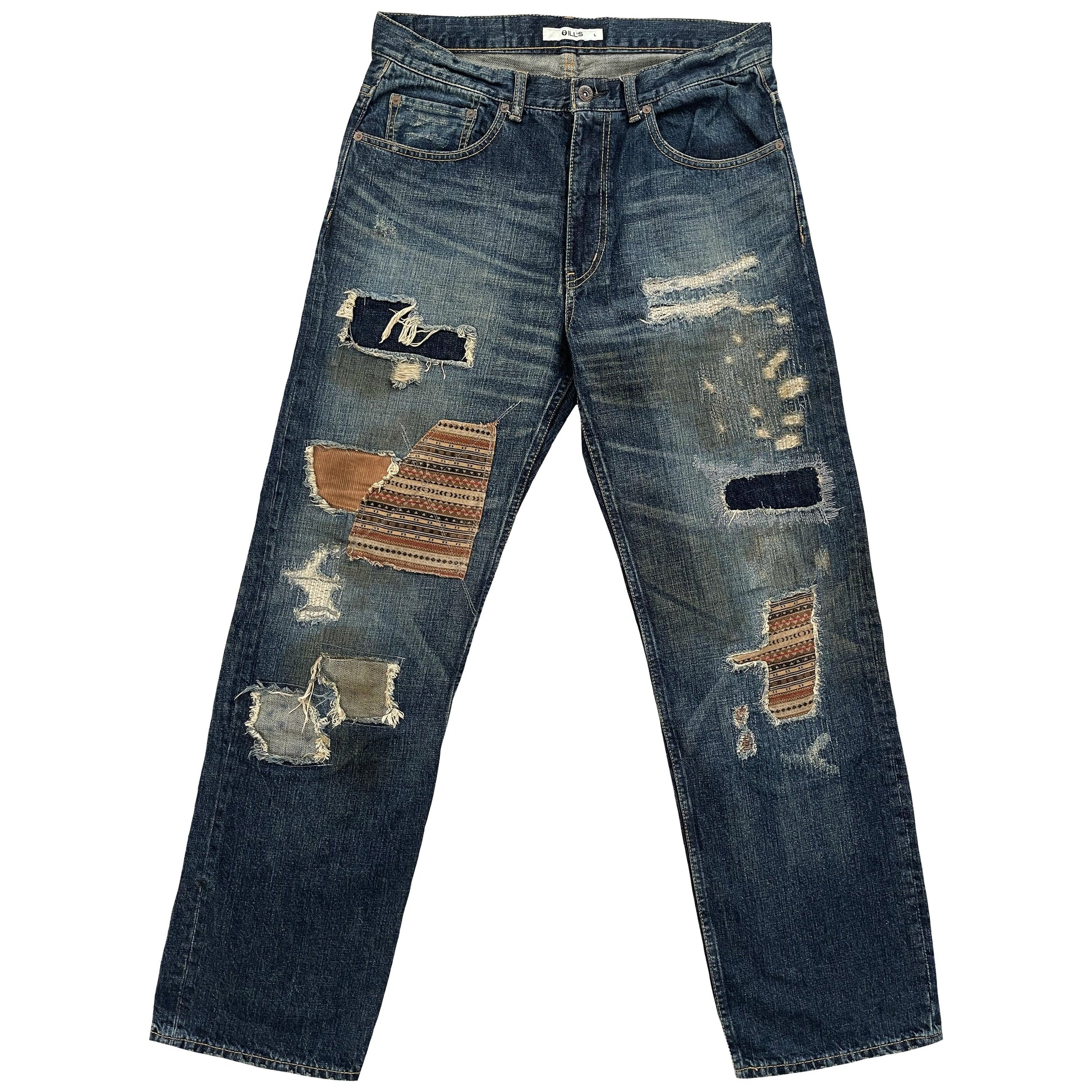 Japanese Muddy Boro Jeans - Known Source