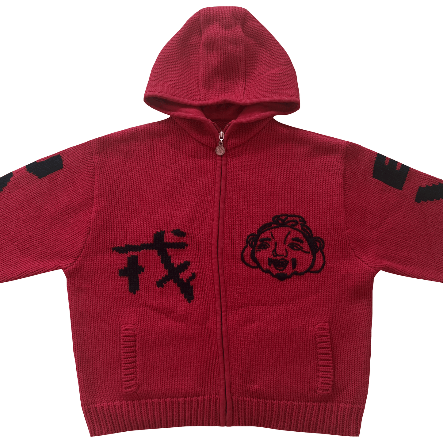 Evisu Cowichan Hoodie - XL | XL, Red