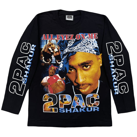 Tupac All Eyes On Me Long Sleeve T-Shirt - L