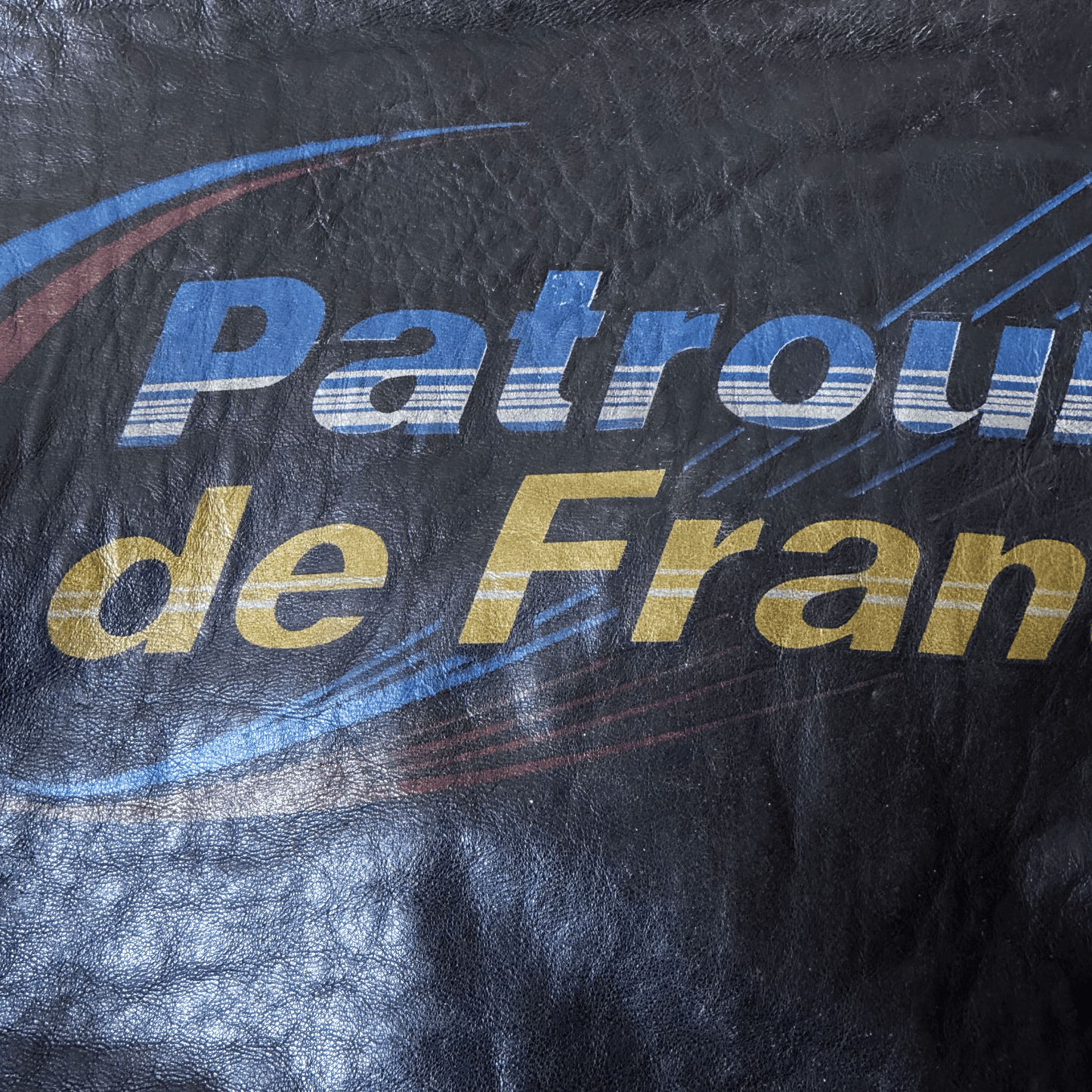 Avirex 1988 'Patrouille de France' A2 Leather Flight Jacket - S / M | S / M, Red