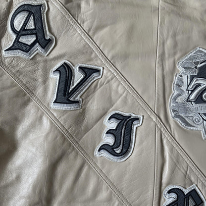 Avirex Leather Varsity Jacket - XL