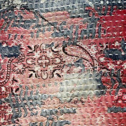 Boro Bandana Sashiko Distressed Jeans - W30"