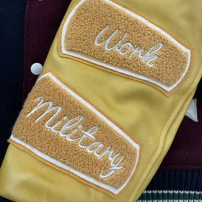 Whitesville x Beams Varsity Jacket - M