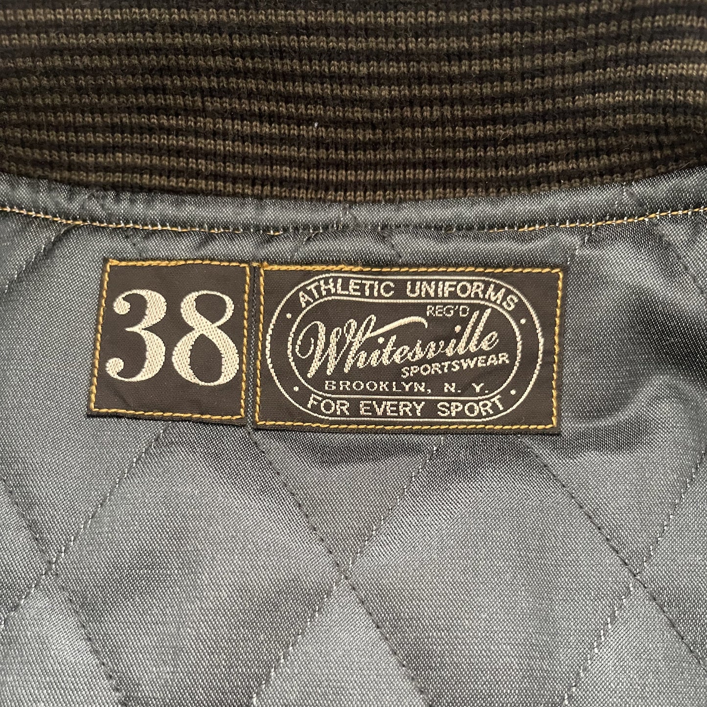 Whitesville Wool NY Varsity Jacket - M