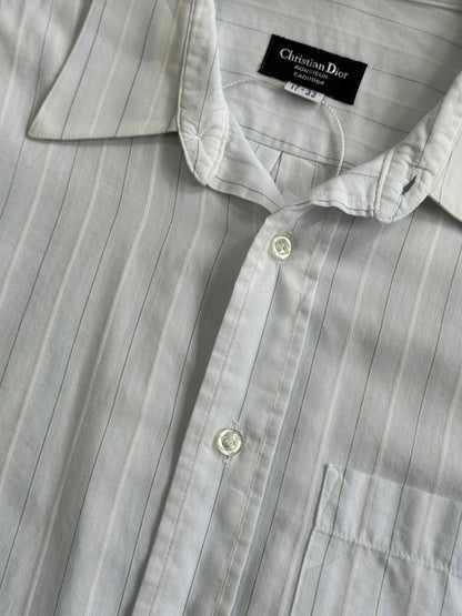 Christian Dior Monsieur Stripe Pure Cotton Shirt - XL