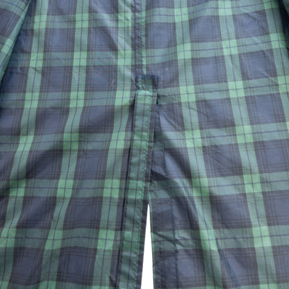 Vintage Comme Des Garcons Tartan Raincoat Size M