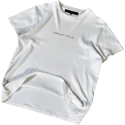 FCUK 00’s “Casual FCUK” Women’s T Shirt Size 12/14 | 12/14, White