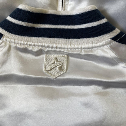 Avirex Spell Out Varsity Bomber Jacket - L