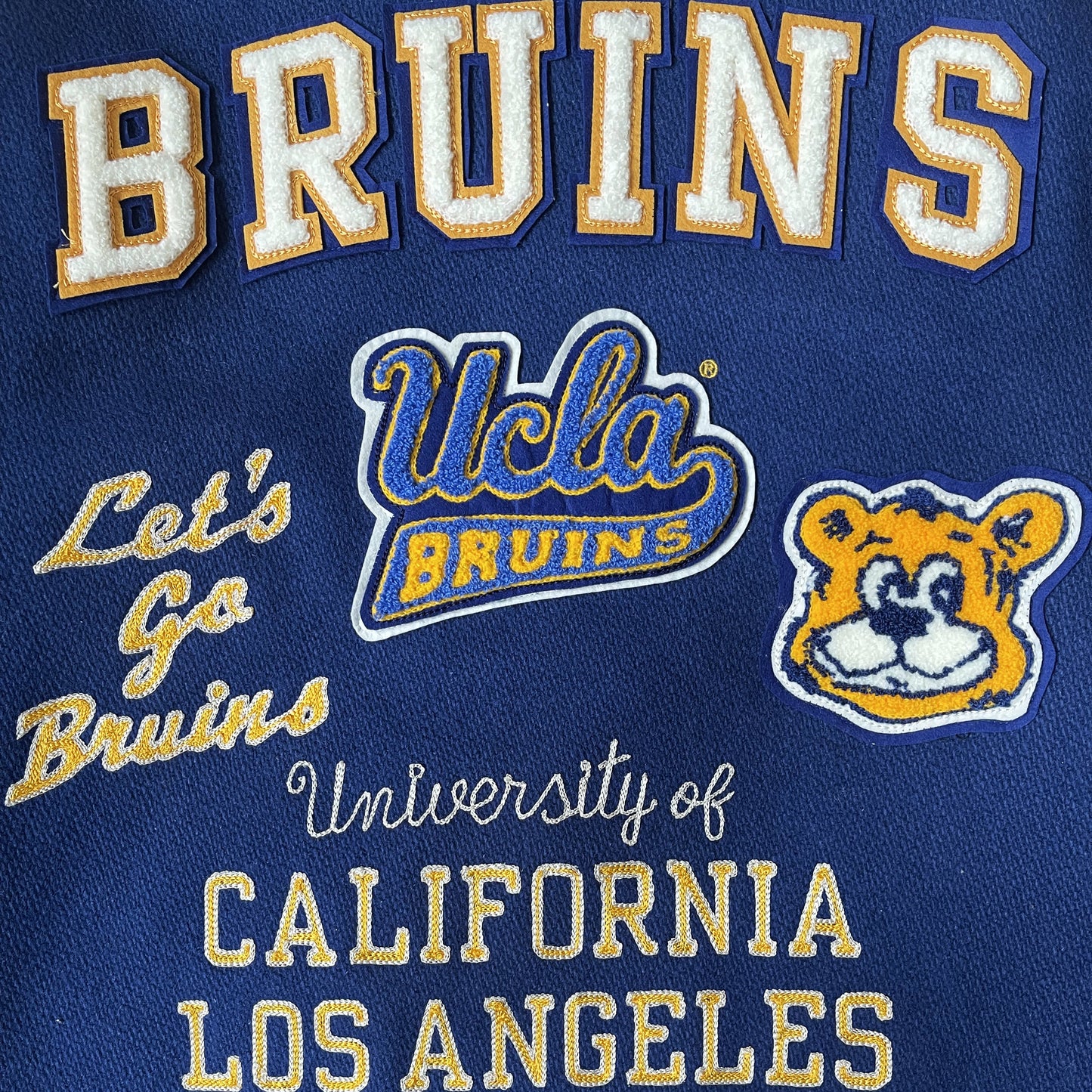 Whitesville 'UCLA Bruins' Varsity Jacket - M