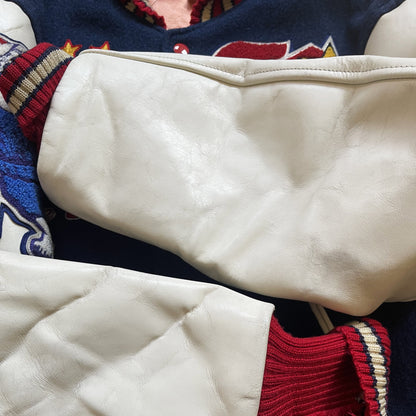 Whitesville 'Forest Park Bull Dogs' Varsity Jacket - M