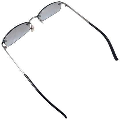 Vintage 2000s Burberry Rimless Sunglasses | O/S, Grey