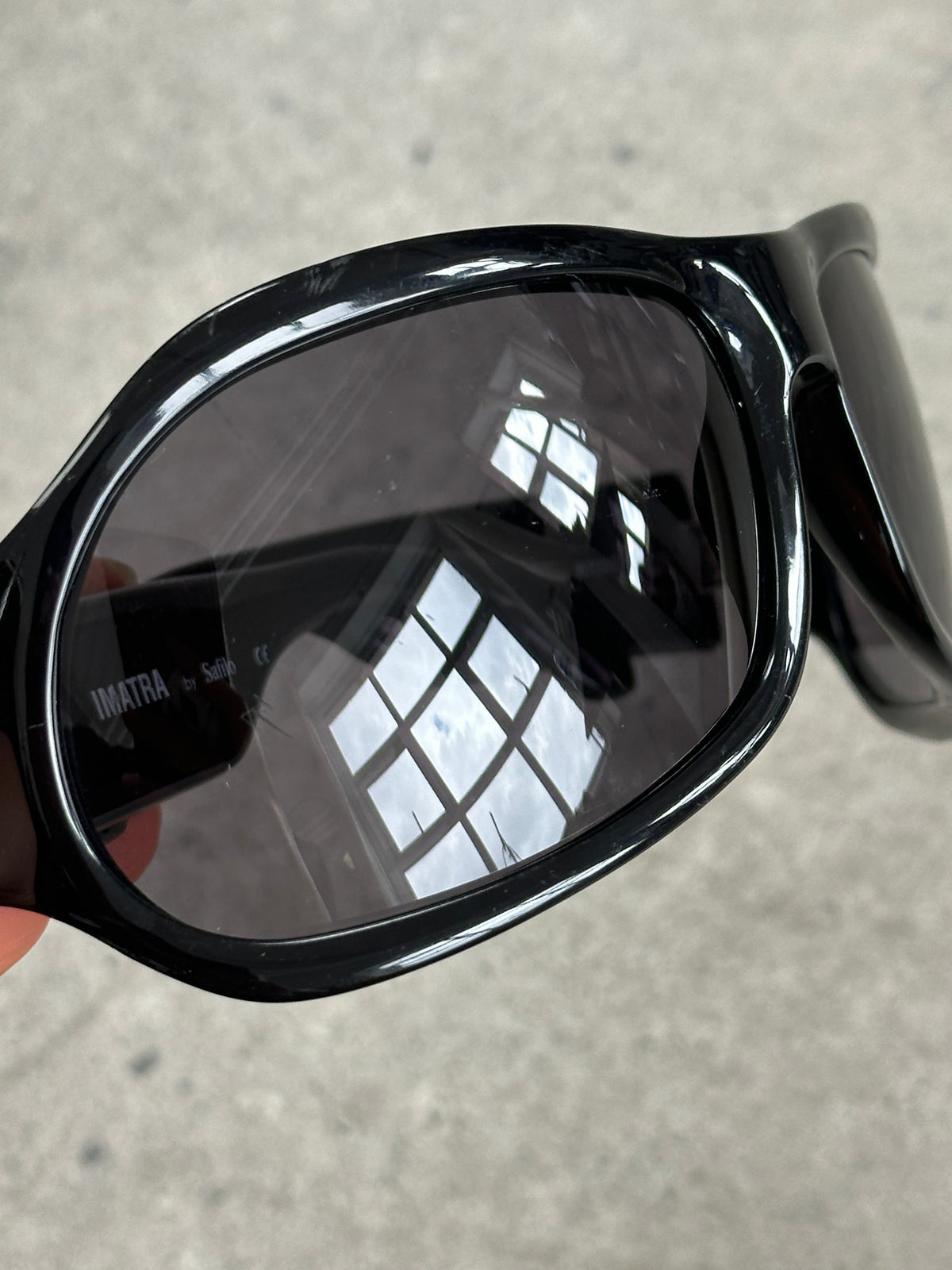Vintage 2000s Oversized Shield Sunglasses