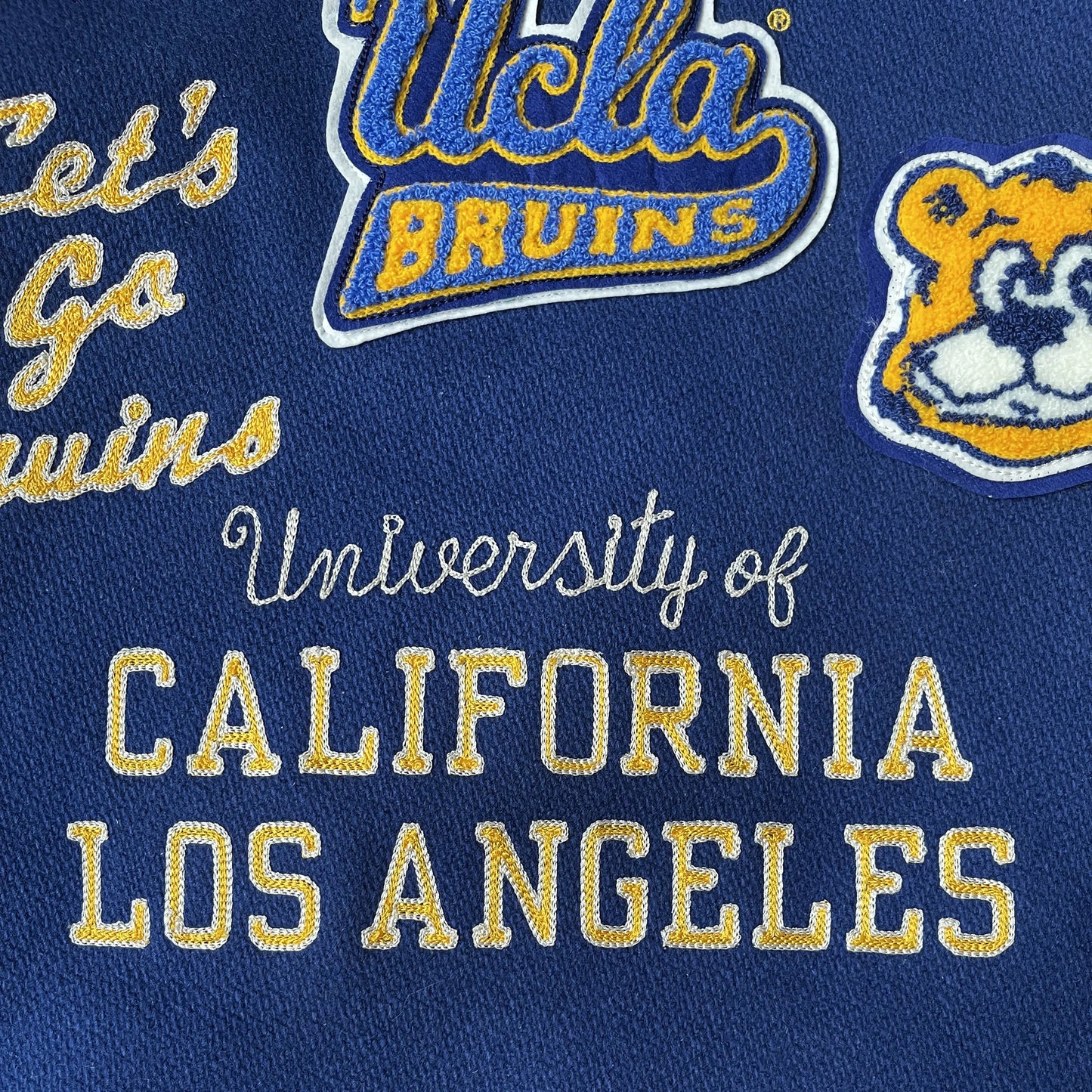 Whitesville 'UCLA Bruins' Varsity Jacket - M