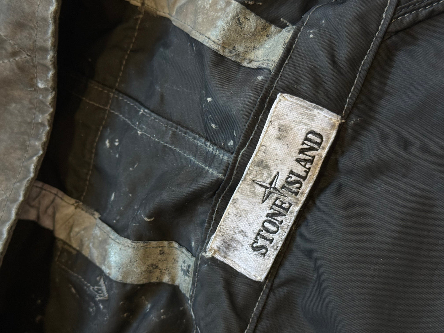Stone Island SS/20 Plated Reflective with Dust Colour Finish Jacket XL | O/S, Tan