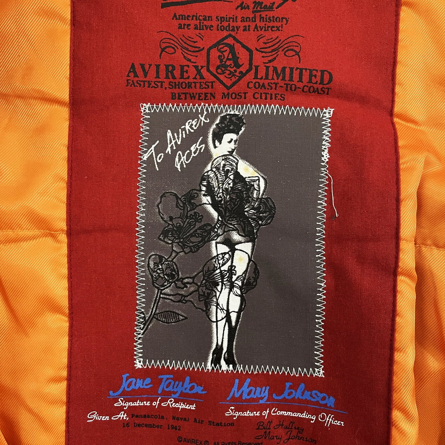 Avirex Fishtail Mod Parka Jacket - WMS S