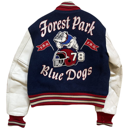 Whitesville 'Forest Park Bull Dogs' Varsity Jacket - M