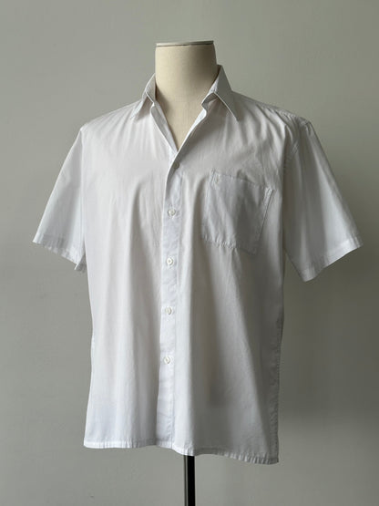 Yves Saint Laurent Pour Homme 2000s Cotton Short Sleeve Shirt - L