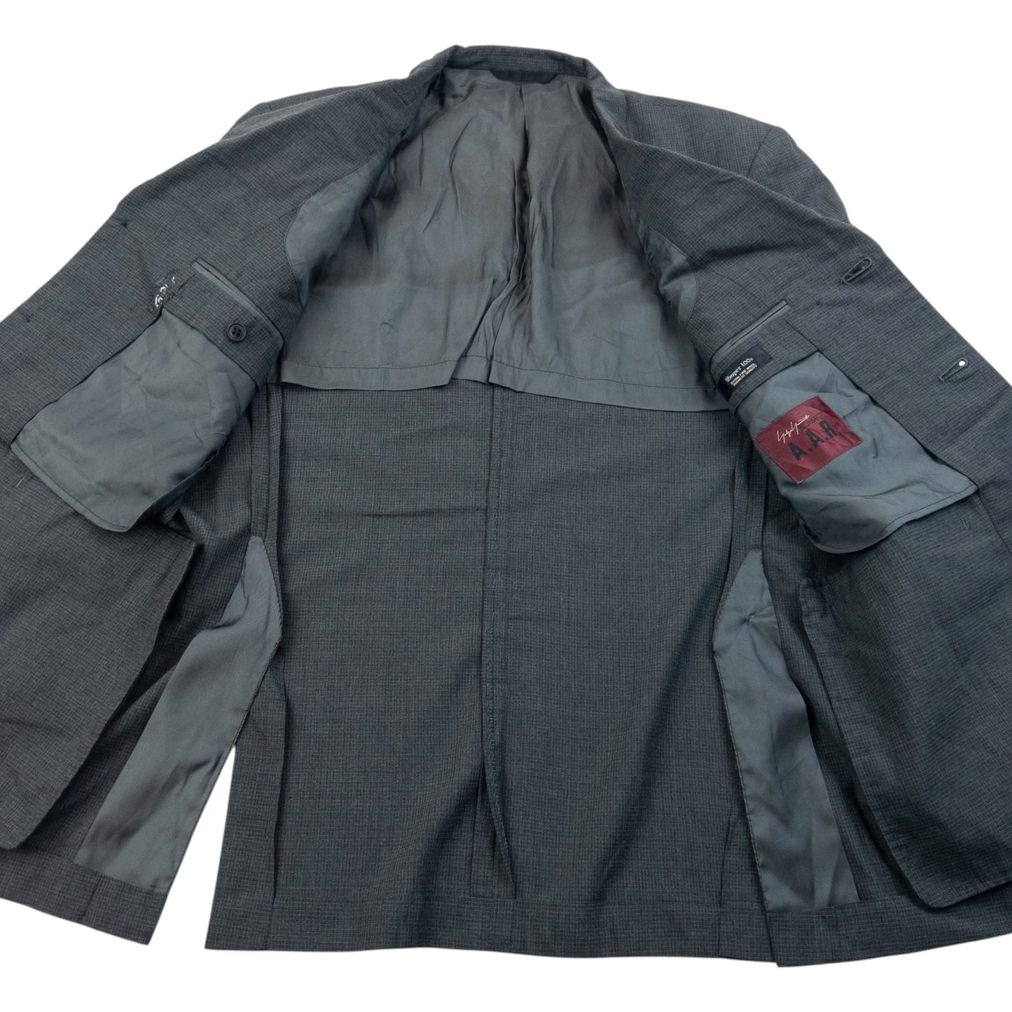 Vintage 90s Yohji Yamamoto D'Urban A.A.R Blazer Jacket Size M | Medium, Grey