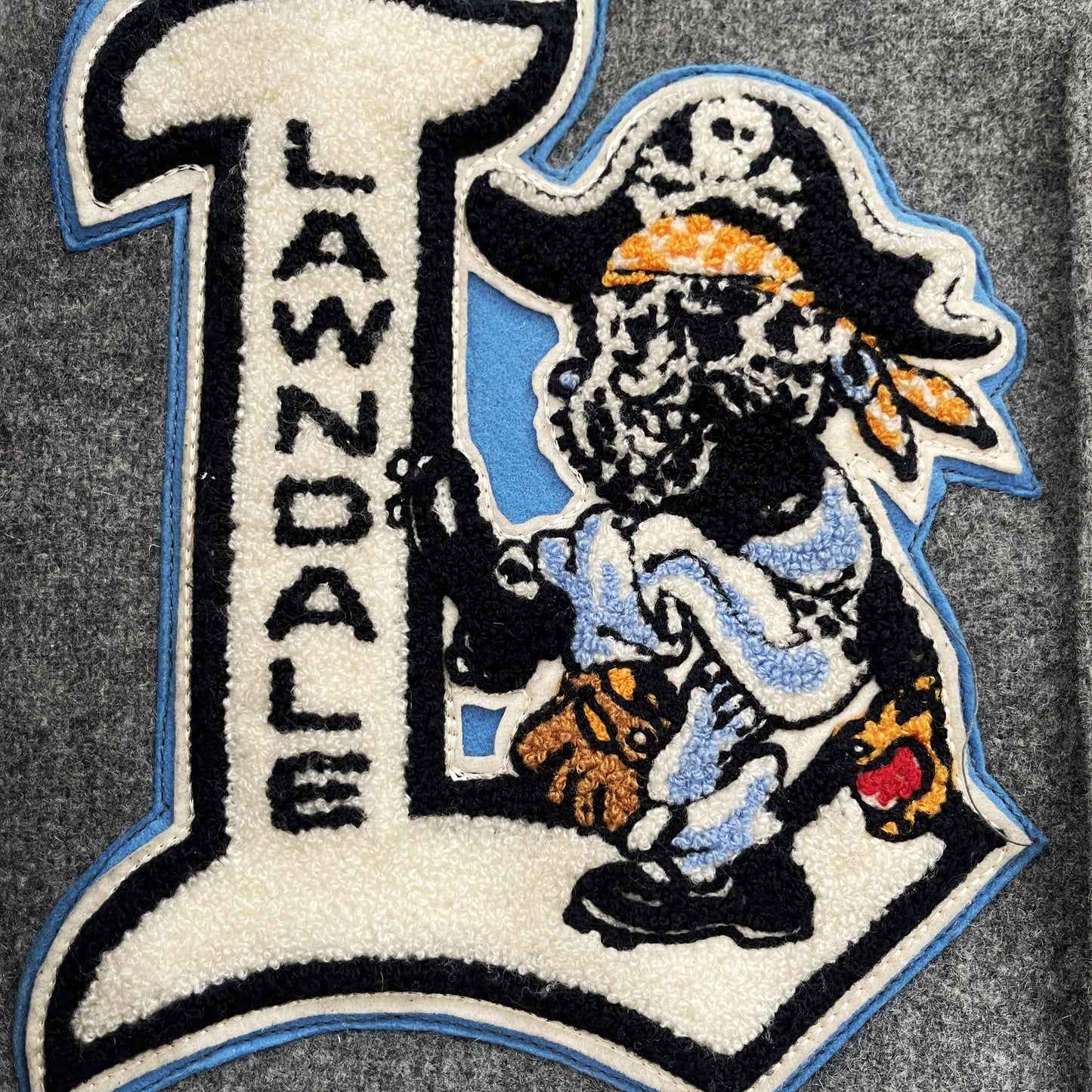 Whitesville Lawndale Pirates Varsity Jacket - M