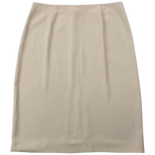 Vintage 90s Emporio Armani Lightweight Skirt Womens Size W27 | W27, Beige