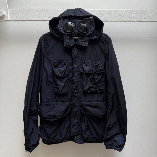 CP Company Multipocket Goggle Jacket (M) | Medium, Blue
