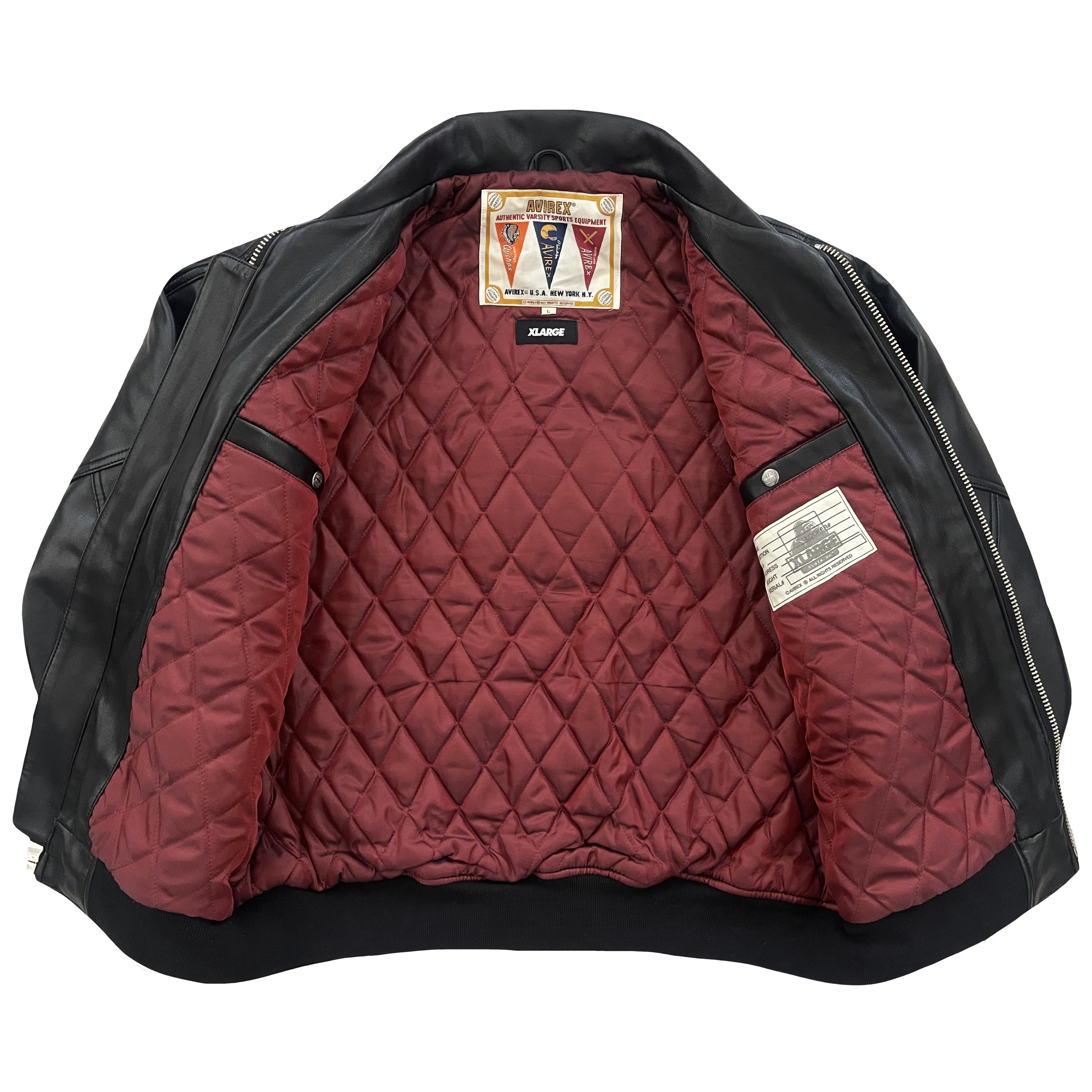 Avirex x XLARGE Icon Varsity Jacket - L – Known Source