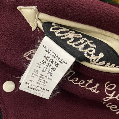 Whitesville x Beams Varsity Jacket - M