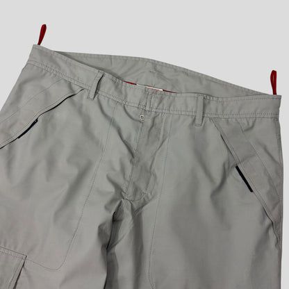 Prada Challenge 2003 Goretex Red Logo Cargo Trousers - IT52 | Default Title, Multicoloured