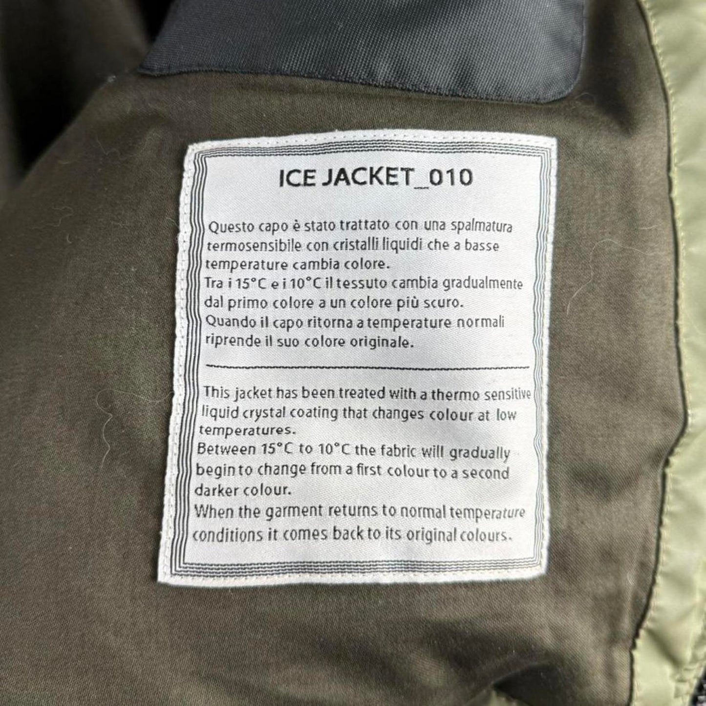2010 Stone Island Ice Jacket (L) | Large, Blue