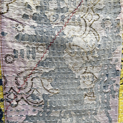 Boro Bandana Sashiko Distressed Jeans - W30"