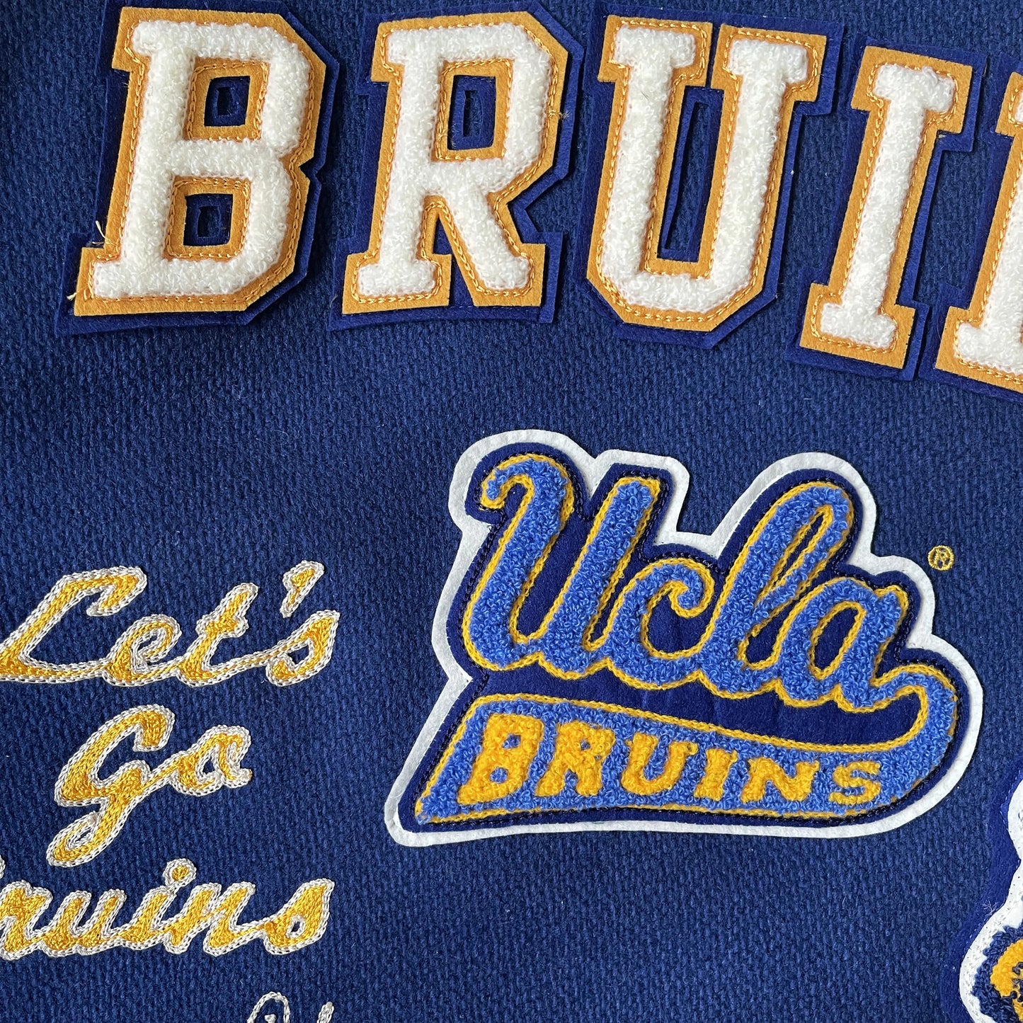 Whitesville 'UCLA Bruins' Varsity Jacket - M