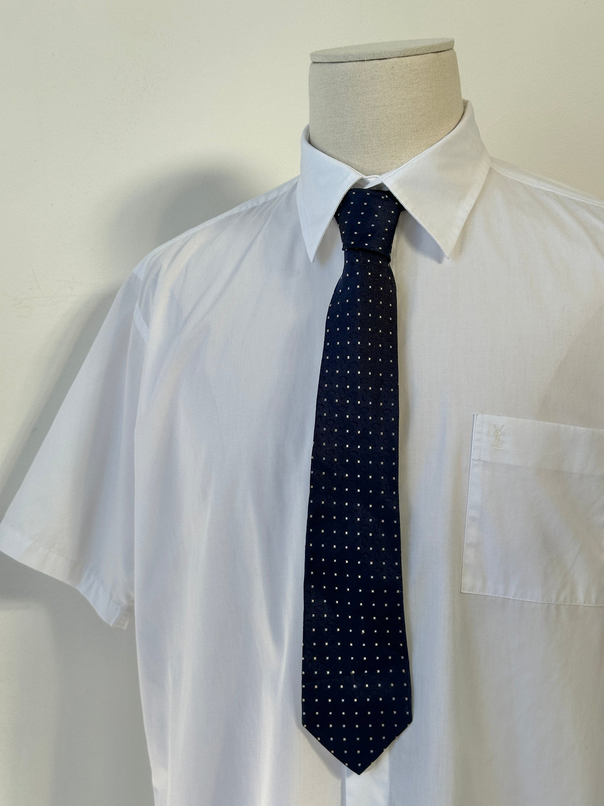 Italian Vintage 1990s Pure Silk Print Tie