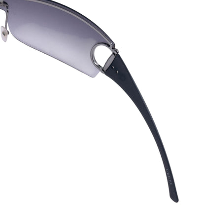 Vintage 2000s Gucci Horse Bit Sunglasses | O/S, Grey