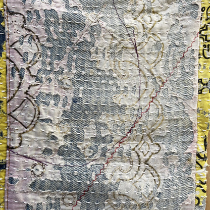 Boro Bandana Sashiko Distressed Jeans - W30"