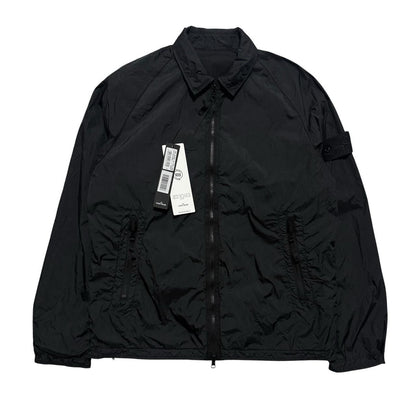 Stone Island Reversible Ghost Nylon Jacket | Large, Black