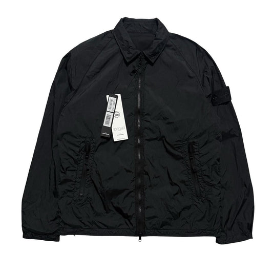 Stone Island Reversible Ghost Nylon Jacket | Large, Black