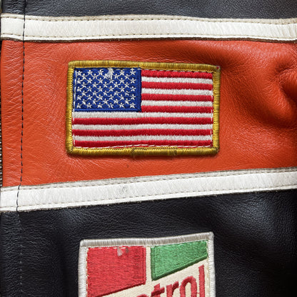 Vanson Leathers Motorcycle Racer Jacket - L