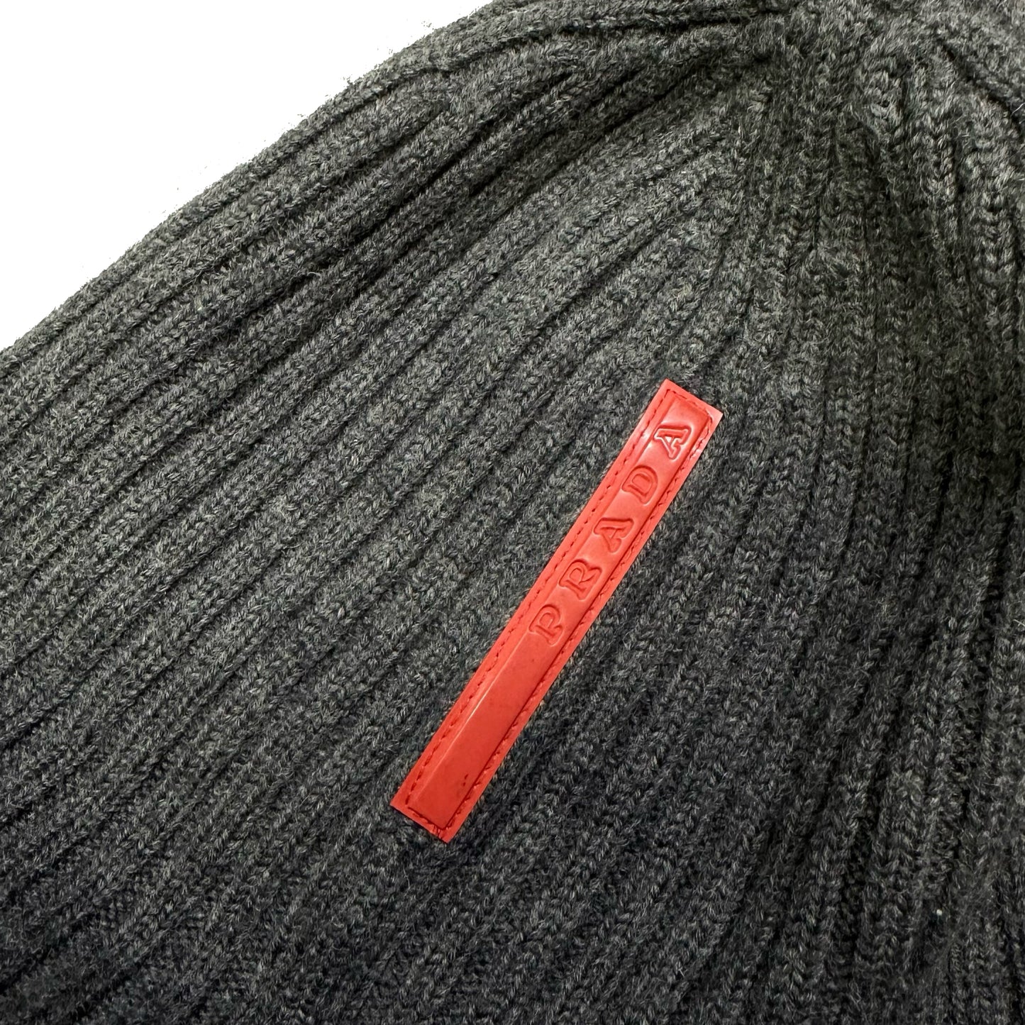 Prada Beanie In Grey ( OS )