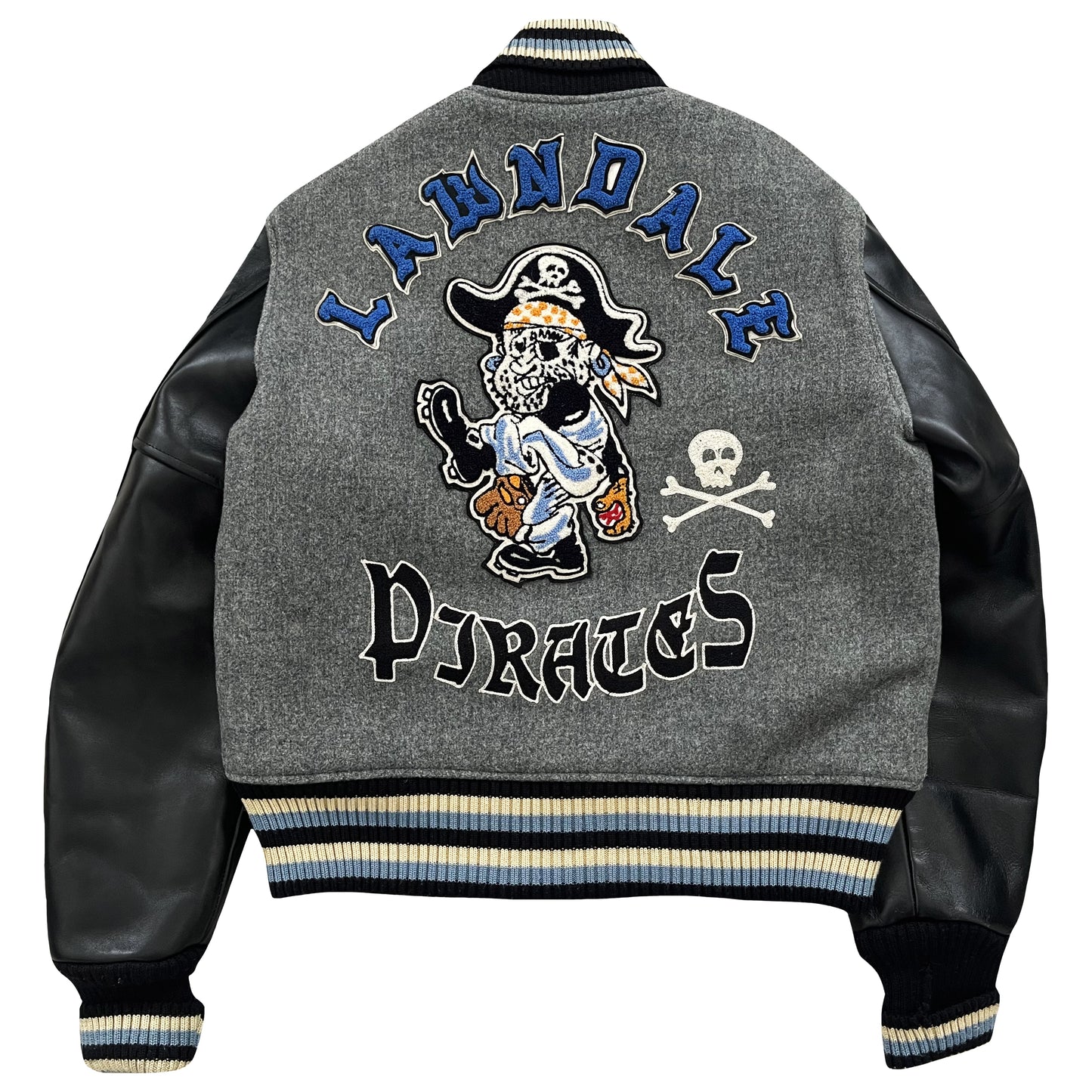 Whitesville Lawndale Pirates Varsity Jacket - M