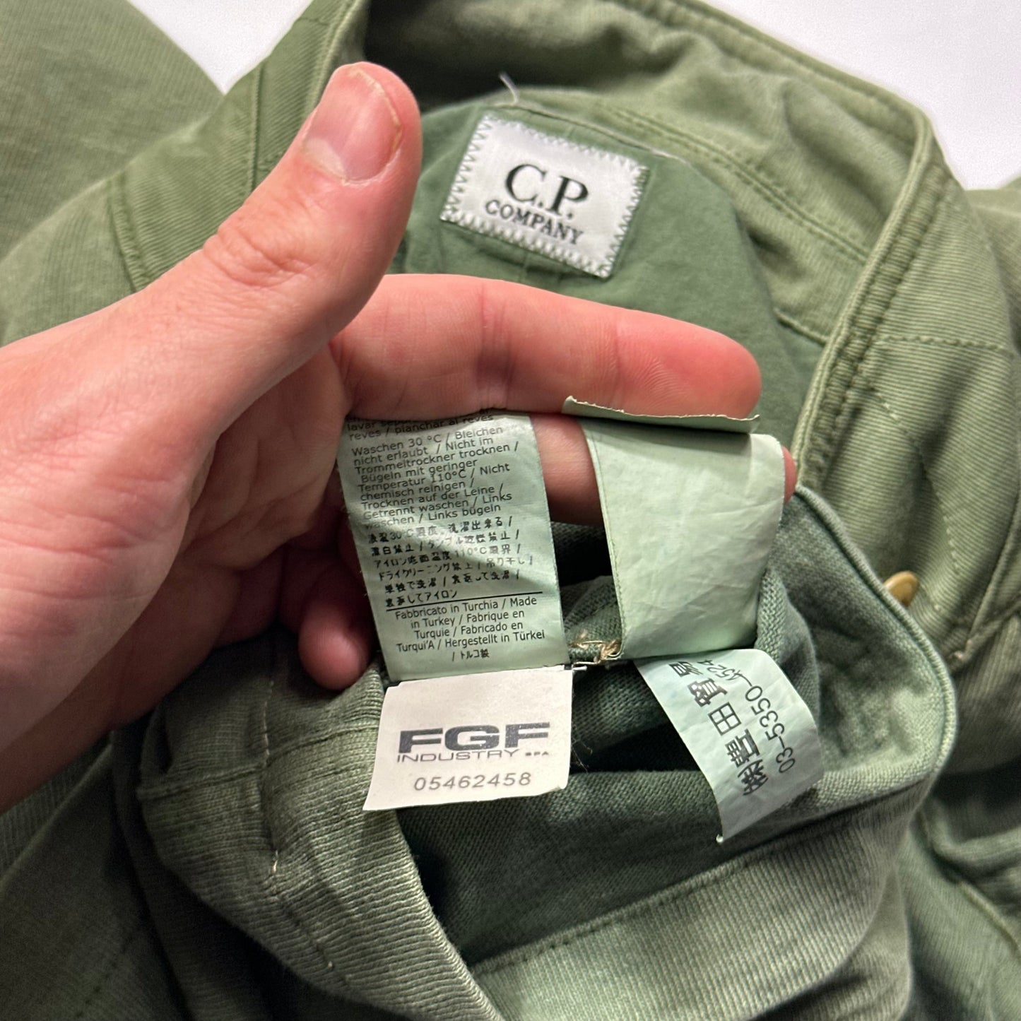 CP Company 00’s Multipocket Cotton Collared Chore Jacket - L