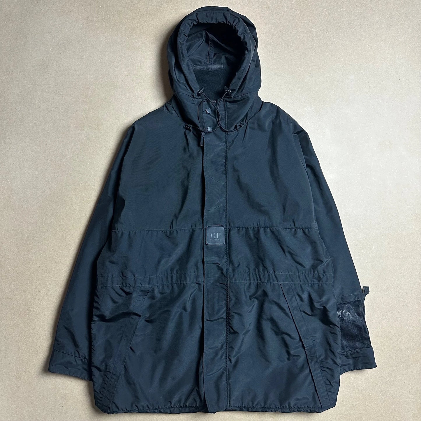 A/W 1999 Matt Black C.P. COMPANY Urban Protection R.E.M Jacket