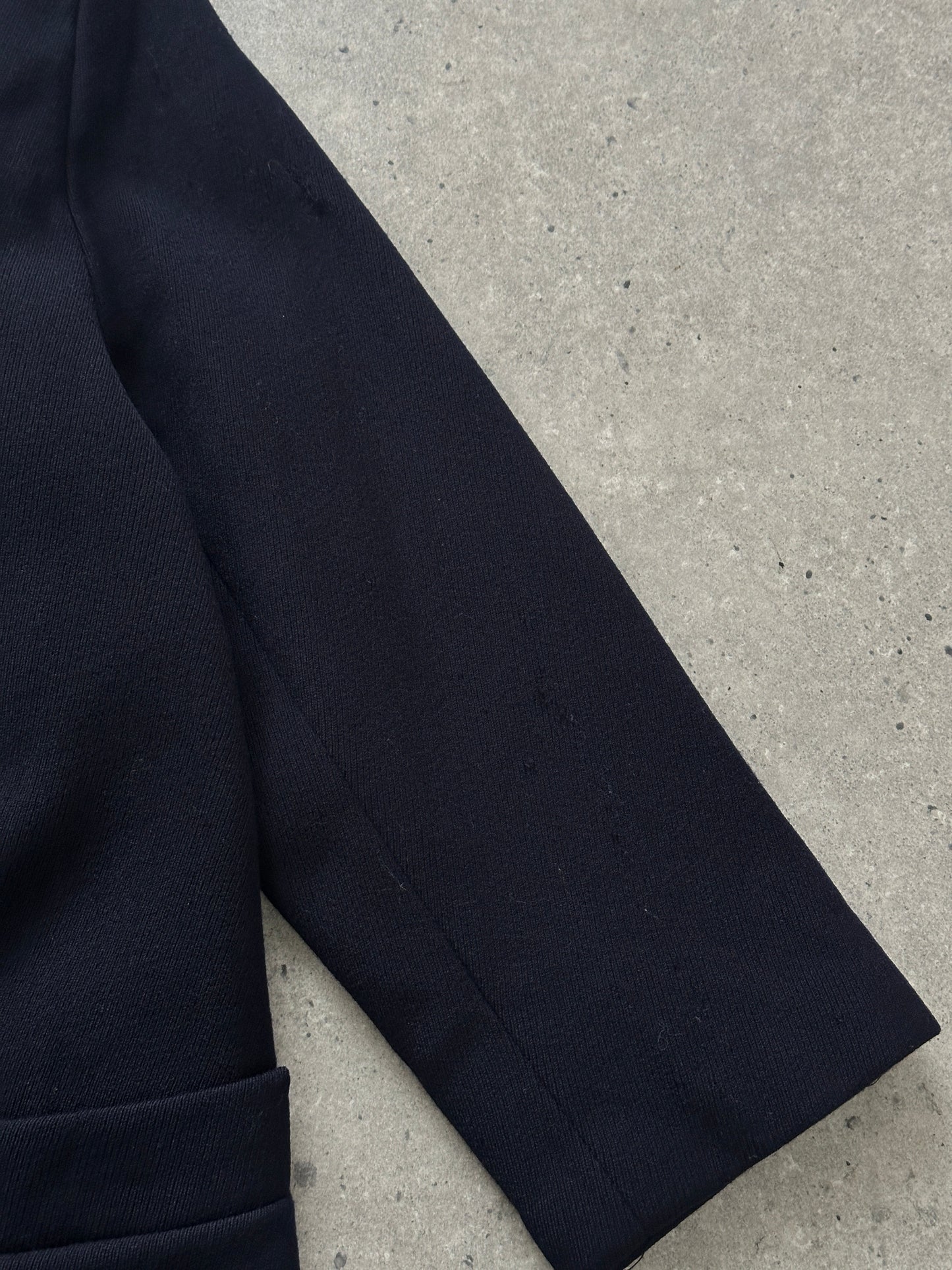 Christian Dior 1980s Pure Wool Double Breasted Coat - S